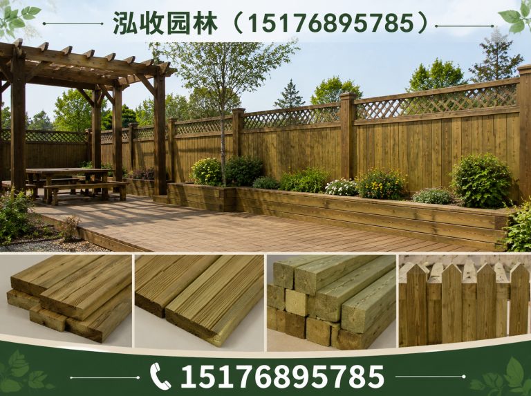 达州塑木地板展示图